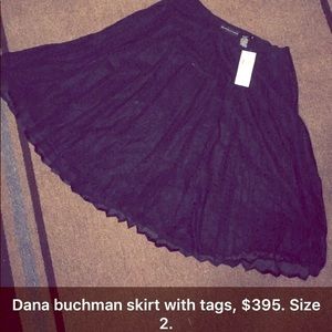 Lacey black skirt